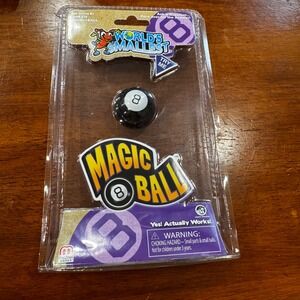 Worlds Smallest Magic 8 Ball Miniature Novelty Toy Super Impulse Mattel 514